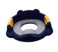 Beaupretty 1Pieza Asiento de Inodoro para Antideslizante con Respaldo de Oso Entrenador de Baño PU para Bebés Instalación y Adaptador para Inodoros para Niñas