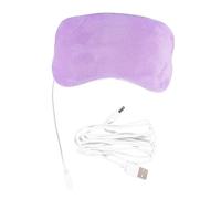 Beaupretty 1pieza De Calentada Usb Almohadilla Térmica De Relajación Para Masajeador De Antienvejecimiento Función De Bloqueo De Luz Para Dormir y Aliviar Ojeras