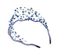 Beaupretty 1Pieza Tiara de Novia de Malla para Decoración del Accesorio Exquisito para Eventos y Bodas Hecho Mano para Novias y Ocasiones Especiales