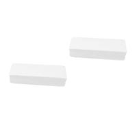 Beaupretty 2 Juegos 2 Juegos De Tiras De Papel Para Depilación Facial Tiras De Gel Para Cejas Depilatorias De Cera De Palillos Para Depilación No 100 Uds * 2