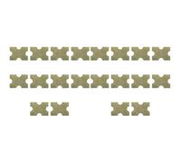 Beaupretty 2 Juegos Adhesivos Lumbares Almohadillas Calientes Para El Etiqueta Engomada De La Vértebra Lumbar Almohadilla De Ajenjo Para El Brown 10 Uds * 2