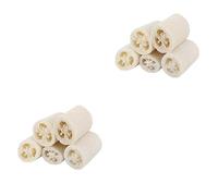 Beaupretty 2 Juegos de Esponjas Exfoliantes Naturales de Lufa para Baño Y 12 5 X 6 0 Cm Suavizan La Piel con Agua Tibia 5 Unidades