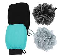 Beaupretty 2 Juegos De Guantes Exfoliantes Toalla De De y Bolas De De Limpieza Profunda