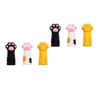 Beaupretty 2 Juegos Funda Protectora Para Tijeras De Manicura Protector De La Cubierta De La Pinza De Cutícula Almohadilla Para Rascar Gatos Decoración Kinder Kiddikutter 6 Piezas * 2