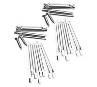 Beaupretty 2 Juegos Mini Kalimba Diy de Notas Piano de Pulgar Portátil para Principiantes Instrumento Musical para Actividades al Aire Camping y Escuelas