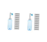 Beaupretty 2 Juegos nasal doméstico limpiador de herramientas práctico irrigador nasal limpieza nasal lavados nasales irrigador nasal plastico lavado nasal manual AbS