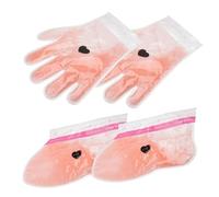 Beaupretty 2 Pares De Guantes De Parafina Para Manos y Pies Cera De Spa Cuidado De Pies