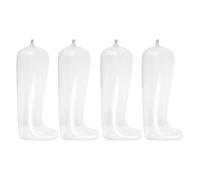 Beaupretty 2 Pares Rellenos Inflables para Botas y Zapatos de Plástico, Soporte Ligero para Mantener la Forma en Estantes y Cuidado, Minimizando el Desorden Equipaje