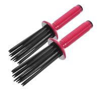 Beaupretty 2 Peines Para Rizar El Cabello Cepillos Antideslizantes Para Rizar Cepillos Antifrizz Peines Esponjosos Para Rizar El Cabello Peines Portátiles Para Rizar El Cabello Peines