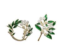Beaupretty 2 Piezas Broches de Decorativos para Ramo Corsages Elegantes para Novias Accesorios para Ocasiones Formales y Casuales