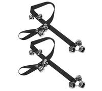 Beaupretty 2 Piezas Campanas para Entrenamiento de Perros y Gatos Cuerda Ajustable y Sonido Fuerte Timbres Portátiles para Enseñar Mascotas Pedir Salida Accesorios para Entrenamiento
