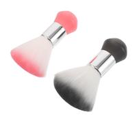 Beaupretty 2 Piezas Cepillo de Barrido de Cabello Suave para Peluquería Diseño Ergonómico y Cerdas Delicadas para Limpieza Rápida de Cuello y Ropa Barberías
