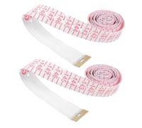 Beaupretty 2 Piezas Cinta Braille para Personas con Discapacidad Visual Herramienta de Medición Portátil de Rígido y Flexible para Costura y Aprendizaje Geométrico Accesorio Práctico y