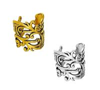 Beaupretty 2 Piezas De Aretes Tipo Puño Para La Oreja Estilo Retro Joyería Moderna Decoración Para La Oreja Delicados Aretes Tipo Botón Vintage Para Mujer Accesorios De Moda Para La