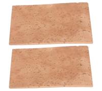 Beaupretty 2 Piezas de Corcho para Mástil de Saxofón Soprano Alto y Tenor, Láminas de Corcho Natural Resistentes y Flexibles para Reemplazo de Cuello, Accesorios para Saxofón de Viento