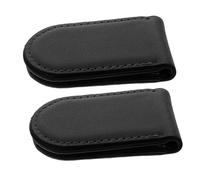 Beaupretty 2 Piezas De Dinero Retenador Clip Magnetic Accessory Clip Portátil Conveniente Contar con Titular De Efectivo para La Oficina Use El Titular De Efectivo Magnético Práctico