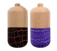 Beaupretty 2 Piezas de Juguetes Kendama de Madera Pastilla para Atrapar Juego de Coordinación Mano-Ojo Diseño Cuerda Resistente Adecuado Aficionados Color Aleatorio Aleatorio