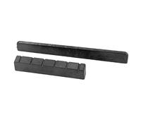 Beaupretty 2 Piezas De Puente Para Guitarra Acústica Clásica Con Asiento De Almohada Hacia Arriba Y Hacia Abajo Piezas De Puente Para Guitarra Negro