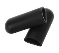 Beaupretty 2 Piezas Funda Protectora de Silicona Negra Ligera y Resistente Deformación para Soporte de Pie de Scooter Eléctrico Adecuado para Reparación y Mantenimiento