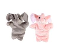 Beaupretty 2 Piezas Muñecos Guiñol de Peluche Juguete para Educativo de para Desarrollo Motor y Comunicación Familiar