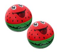 Beaupretty 2 Piezas Pelotas de Playa Inflables PVC Balones Hinchables Divertidos para Piscina y Playa Juguetes de Verano para Adultos Fácil de Inflar y Usar