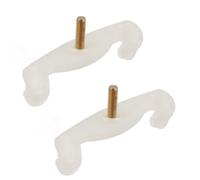 Beaupretty 2 piezas Pies para Soporte de Hombro de Violín Reutilizables Diseño Simple y Ligero Accesorios de Reemplazo para Cómodo Apoyo al Tocar Compatibles con Violines