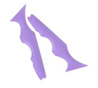 Beaupretty 2 piezas Plantillas de Silicona para Delinear Ojos de Reutilizables y Prácticas Herramienta de Maquillaje para Mujeres y Niñas Fácil de Usar para Maquillaje