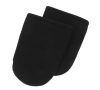 Beaupretty 2 Piezas Protector de Dedos de Neopreno para Baños Fríos y Senderismo Calentador Cómodo y Resistente Color Negro para Protección y Temperaturas