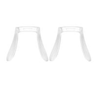 Beaupretty 2 Piezas Protector Nasal de Inserción, Repuesto de Plástico | Forma de Silla de Montar, para Puente Nasal y Uso Diario, Pieza de Recambio para Reparación