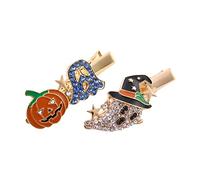Beaupretty 2 Pinzas Para El Pelo De Halloween De Imitación Accesorios Góticos Para Fiestas