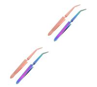 Beaupretty 2 Series Pegatina De Manicura Varilla De Prensado Alicates Uñas Nail Clipper Pinzas Uñas Herramienta Para Pellizcar Uñas Moldeador De Uñas Pinzas De Acero Inoxidable 2 Piezas*2