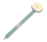 Beaupretty 2 Uds Cepillo De Baño De Mango Largo Cepillo Limpiador De Baño Cepillo De Ducha Para El Cuerpo Exfoliante Cepillo De Ducha Esponjas De Baño Para Ducha Depurador De Espalda Para