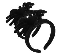 Beaupretty 2 Uds Diadema De Araña De Halloween Tocado De Festival Aro De Pelo Cosplay Diadema Para Fiesta De Halloween Diademas De Fiesta De Araña