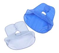 Beaupretty 2 Uds Paño De Afeitar Baberos Para Hombres Afeitadoras Corporales Para Hombres Fregadero Drenaje De Pelo Receptor Barba Afeitado Babero Bigote Babero Para Hombres Regalo Día