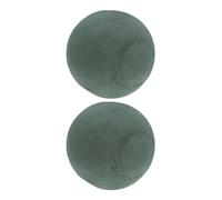 Beaupretty 2 Unidades Bolas de Espuma Floral Redonda de Resina Fenólica Verde para Arreglos de Bricolaje y Bodas, Mantiene Flores Frescas Hidratadas y Conserva Forma del Ramo