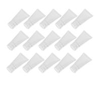 Beaupretty 20 Botellas De Tubo Vacías Para Cosméticos Artículos De Tocador De Viaje Minibotellas Rellenables De Perfume De Lápiz Labial Con Atomizador Reutilizables O Blancas