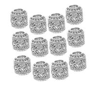 Beaupretty 20 Cuentas Decorativas Con Forma De Hilo De Perlas Pequeñas Cuentas De Metal Suministros Para Hacer Joyas Kit De Decoración De Cuentas Materiales De Bricolaje Cuentas De