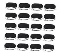 Beaupretty 20 Máscaras Elásticas para Ojos para Dormir, Ligeras y Fáciles de Llevar, Hechas de Tela No Tejida, Ideales para Camping y Viajes