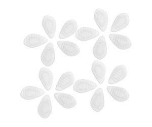 Beaupretty 20 Pares 20 Pares Almohadillas Nasales de Silicona para Gafas de Sol, Almohadillas de Repuesto a Presión 0,5 X 0,3 Pulgadas, Antideslizantes y Cómodas para Reparación y Uso