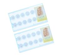 Beaupretty 20 Piezas Adorno de Dientes Brillante DIY de Cuarzo Sintético, 2 | Decoración Creativa Moda, Fácil de Instalar y Retirar, Práctica para Uso Personal