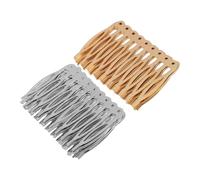 Beaupretty 20 Piezas Kit De Peinetas De Metal Pelo Horquillas Laterales De Peineta Decorativa Para Novia De Accesorios De Boda Para Mujeres y Niñas