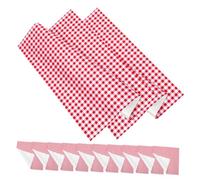 Beaupretty 20 Piezas Papel de Clásico de Cuadros para Envolturas de Bodas Usar y Resistente