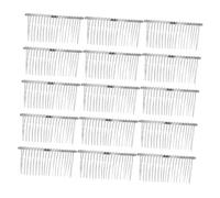 Beaupretty 20 Piezas Peines de Alambre para Cabello Metal Curvado con Dientes Francés Clásico para de Novia Accesorios Nupciales Cómodos y Duraderos Aptos para Tipo de Cabello