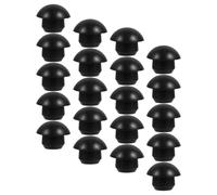 Beaupretty 20 Tapones de Goma Negros para Reparación de Gato Hidráulico de Piso, Compatibles y Anti-envejecimiento, Ideales para Mantenimiento Industrial