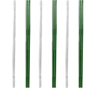 Beaupretty 200 Piezas de Tallos de Flores de Papel para Manualidades, 40 Cm de Largo, Calibre 24, Color Verde, Kit para Arreglos DIY en Bodas, Fiestas y Decoración Artesanal