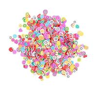 Beaupretty 2000 Piezas Accesorios para Cortar Frutas Rodaja de Fruta para Uñas Pegatinas para Uñas DIY Paquete Total Casa o Salón