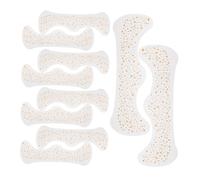 Beaupretty 20piezas Brillantes y Realistas Pegatinas Faciales Impermeables y Fáciles De Aplicar