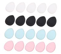 Beaupretty 20piezas Esponjas Maquillaje Para Polvos Mini Para Rostro y Ojos Correa