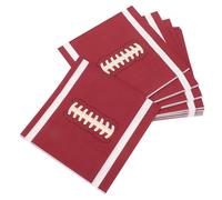 Beaupretty 20piezas Servilletas De Fútbol Desechables De Decorativas y Absorbentes Para Cumpleaños y Fiestas Temáticas Deportivas Para Mantener La Mesa Limpia
