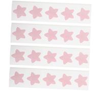 Beaupretty 20piezas Vendajes Adhesivos Creativos Forma De Estrella Rojos Para Dedos Alta Adherencia Confortables y Transpirables Para Pequeñas Heridas
